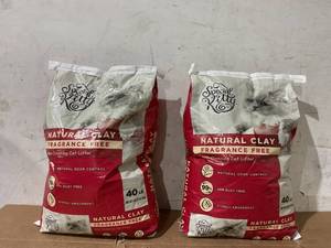 lot 266 image: LOT OF 2 Special Kitty Unscented Non-Clumping Natural Clay Litter, 40 lbs
