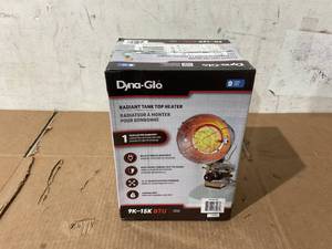 lot 276 image: Dyna-Glo TT15000M 15,000 BTU Propane Tank Top Portable Heater