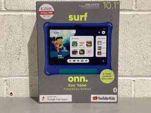 lot 555 image: Onn. 10.1 Blue Kids Tablet 32GB