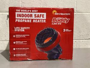 lot 567 image: Mr. Heater Little Buddy Portable Propane Heater
