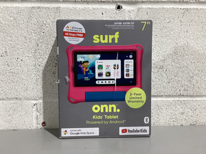 lot 578 image: onn. 7 Kids Tablet, 32GB, (2024 Model) - Pink