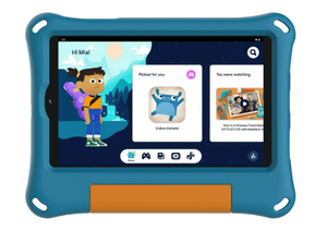 lot 301 image: onn. 8 Kids Tablet, 32GB, (2024 Model) - Aqua