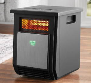 lot 60 image: Mainstays 1500W Electric 4-Element Infrared Cabinet Space Heater for Indoor