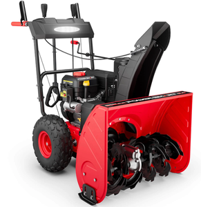 lot 4 image: PowerSmart MB7109A 24 in. 212cc 2-Stage Electric Start Gas Snow Blower winfinite variable speed