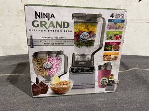 lot 78 image: Ninja Grand Kitchen System 1200, Blender, 4 Preset Auto-iQ Programs, KS500
