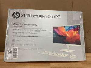 lot 93 image: HP 22-dg0003w 8 GB, CPU Intel Pentium J5040 128 GB SSD