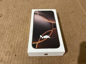 lot 10 image: Apple - iPhone 16 Pro Max 256GB - Apple Intelligence - Desert Titanium (AT&T)