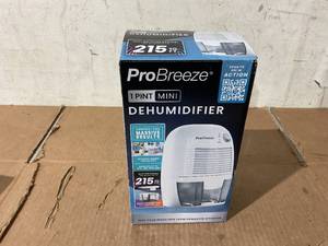 lot 338 image: Pro Breeze Mini Portable Dehumidifier, 17oz Ultra Quiet Compact Peltier Dehumidifier, 215 Sqft