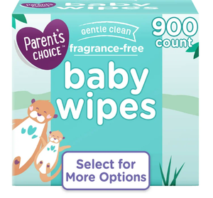 lot 474 image: Lot of 3 Parents Choice Fragrance Free Baby Wipes