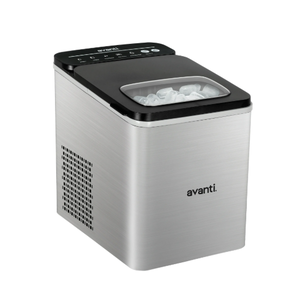 lot 602 image: Avanti 26 lb Bullet Ice Maker, Stainless Steel