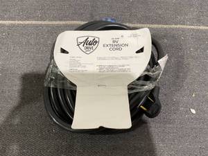 lot 217 image: AutoDrive 103 STW 30 Amps RV Extension Cord with Lighted End, 30-feet