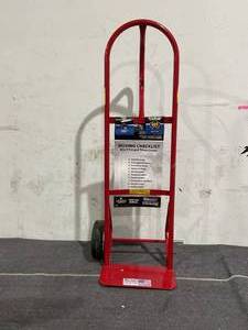 lot 351 image: Milwaukee Hand Trucks P-Handle Truck,with 10,Solid Tires