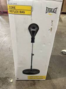 lot 352 image: Everlast Adjustable Rounded Foam Freestanding Reflex Punching Bag, 54