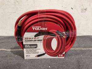 lot 340 image: Hyper Tough Rubber Air Hose 38 x 50