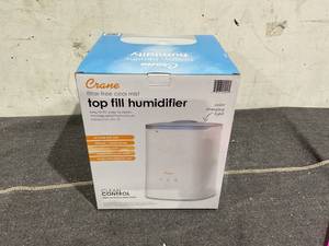 lot 341 image: Crane 1.2 Gal. Cool Mist Top Fill Humidifier & Aroma Diffuser for Medium to Large Rooms up to 500 sq. ft