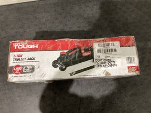 lot 693 image: Hyper Tough 2-Ton Trolley Jack