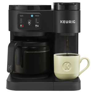 lot 208 image: Keurig K-Duo Essentials, Hot & Iced Single-Serve K-Cup Pod Coffee Maker & Carafe