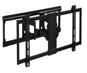 lot 349 image: Onn. Ultra-slim Full Motion TV Wall Mount for 50 to 86 TVs, up to 20° Tilting