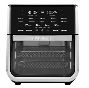 lot 436 image: Gourmia All-in-One 14-Quart Air Fryer, Oven, Rotisserie, Dehydrator with Temperature Probe