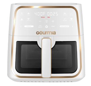 lot 440 image: Gourmia 8-Quart Digital Window Air Fryer, with 8 One-Touch Functions