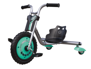lot 452 image: Razor RipRider 360 Mini - Teal, 360 Degrees Caster Tricycle, Easy Drifting, for Child Ages 3