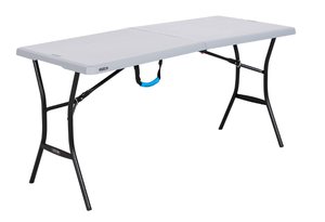 lot 454 image: Lifetime 5ft Folding Table