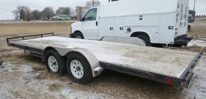 2007 20 ft PJ Sparks trailer