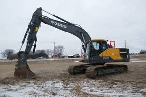 2021 Volvo EC220EL Hydraulic Excavator - ONLY 432 hours 