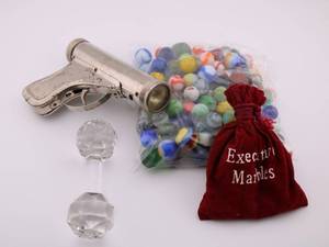 lot 50 image: Marbles Flashlight Miscellaneous Lot Vintage
