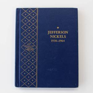 lot 76 image: Jefferson Nickel Set 1938-1964 Complete Set