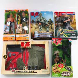 lot 94 image: G.I. Joe & Action Man Figurines New In Box