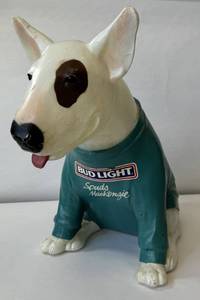 lot 97 image: Spuds MacKenzie Bar Light Bud Light