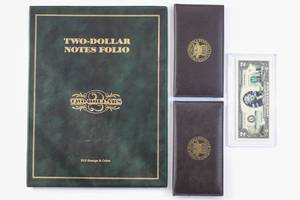 lot 115 image: United States $2 Dollar Notes
