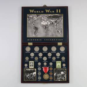 lot 148 image: WWII Historic Collection Coin Set