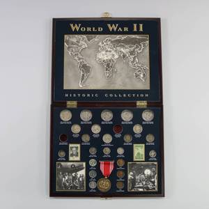 lot 147 image: WWII Historic Collection Coin Set Collection