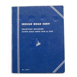 lot 141 image: Indian Head Cent Book 1878-1909