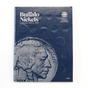 lot 138 image: Buffalo Nickels Collection Book 1913-1938