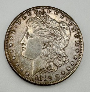 lot 169 image: 1899 S Morgan Silver Dollar