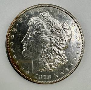lot 170 image: 1878 S Morgan Silver Dollar