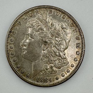 lot 171 image: 1884 S Morgan Silver Dollar