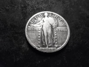lot 2A image: 1918 Standing Liberty Quarter