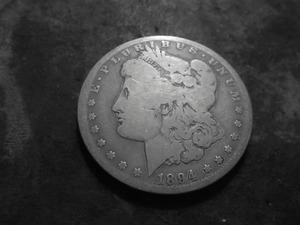 lot 20 image: 1894 S Morgan Silver Dollar