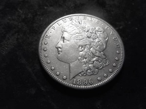 lot 25 image: 1896 S Morgan Silver Dollar