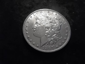 lot 26 image: 1897 Morgan Silver Dollar