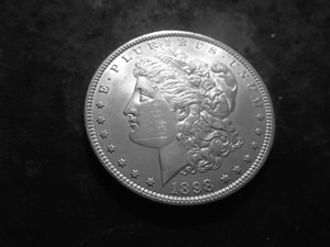 lot 28 image: 1898 Morgan Silver Dollar