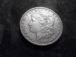 lot 40 image: 1902 Morgan Silver Dollar
