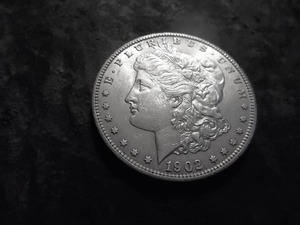 lot 42 image: 1902 S Morgan Silver Dollar