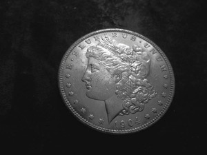 lot 47 image: 1904 O Morgan Silver Dollar