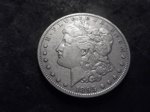 lot 22 image: 1895 S Morgan Silver Dollar