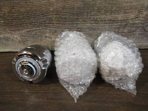 Lot of 3 Earth Spa 3-Spray with 2 GPM 2.7-in. Wall Mount Adjustable Fixed Shower Head in Chrome